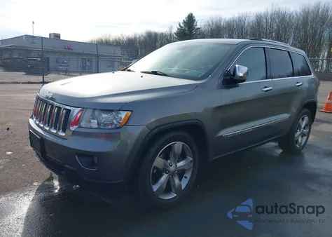 2012 Jeep Grand Cherokee Overland из США, поврежденный, VIN 1C4RJFCG0CC254729